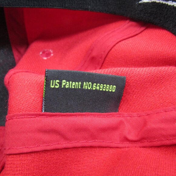 Strike King Lure Company Emb Logo Men's Red A-Flex ProFlex Stretch Cap Hat - Picture 9 of 10